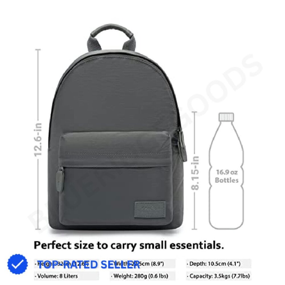 Mini Backpack Daypack Polyester Water Resistant C… - image 3
